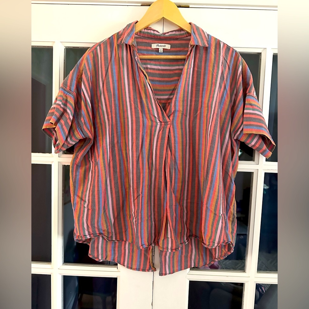 Madewell M Striped Blouse